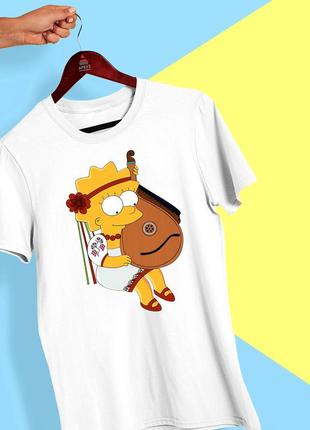 Футболка з принтом "ліза сімпсон" push it