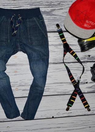 3 - 4 года 98 - 104 см обалденные фирменные джинсы спортивные для моднявок3 фото
