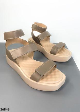 Босоніжки жіночі натуральна шкіра