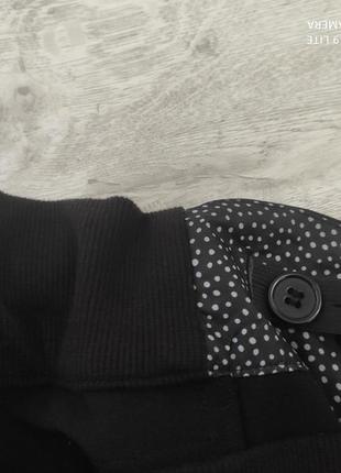 Штани класичні для майбутніх мам, чорного кольору "new look"9 фото