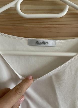 Блуза max mara льон віскоза3 фото
