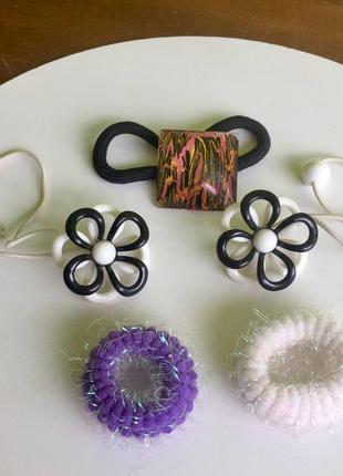 Шпильки гумки для волосся в подарунок до покупки від 100 грн‼️нюанси‼️