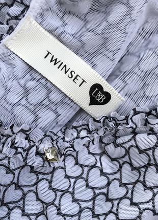 Класна сітчаста блуза -туніка  twin-set9 фото