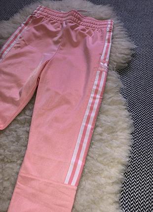 Спортивні прогулянкові штани adidas оригінал манжети5 фото