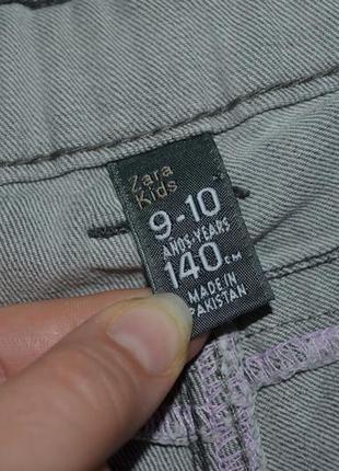9 - 10 лет 140 см зара zara самые модные фирменные джинсы скины узкачи для моднявок узкачи унисекс7 фото