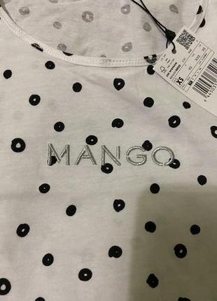 Футболка манго mango xs s жіноча2 фото