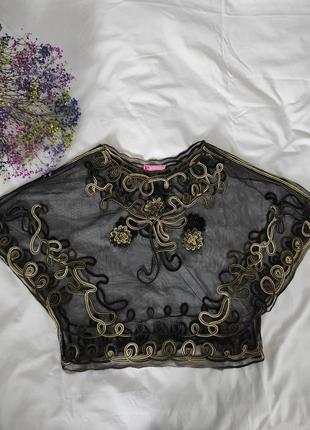 Прозорий топ