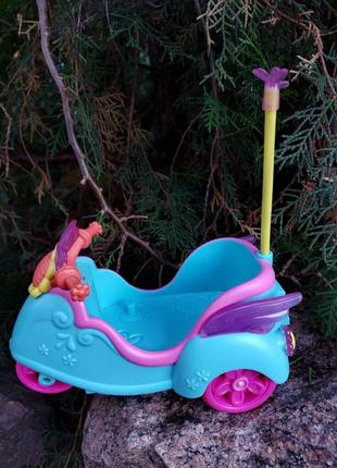 Мопед скутер карета машинка для пони my little pony4 фото