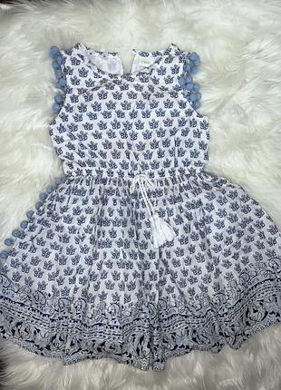 Красивое легкое летнее платье на девочку 4 года