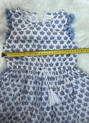 Красивое легкое летнее платье на девочку 4 года