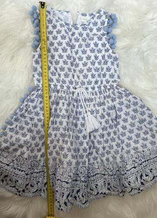 Красивое легкое летнее платье на девочку 4 года