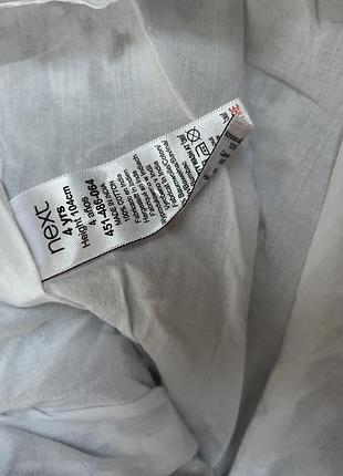 Красивое легкое летнее платье на девочку 4 года