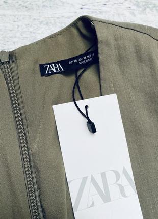 Платье zara, новая коллекция, размер xs7 фото