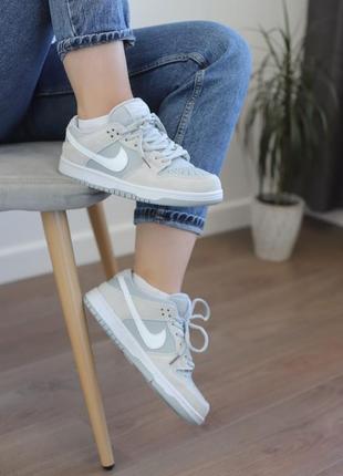 Кросівки sb dunk low grey кросівки2 фото