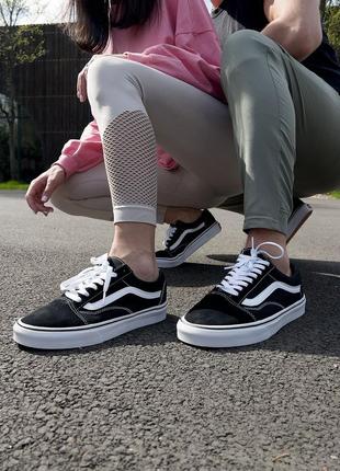 Кеди унісекс vans old skool classic, кеды4 фото