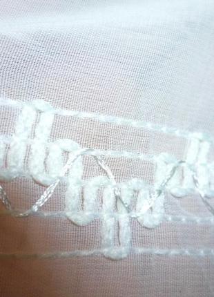 Красивая белая прозрачная блузка мondhuan летняя с коротким рукавом,винтаж6 фото