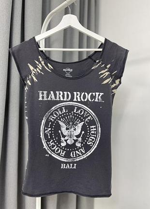 Хлопкова футболка hard