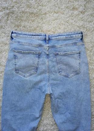 Стильные женские рваные джинсы момы new look 42 в очень хорошем состоянии5 фото