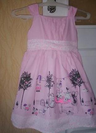 Нарядное платье 18-24 мес