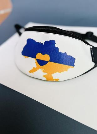 Бананака, сумка на пояс, карта украины , флаг украины, патриотическая7 фото