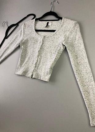 Топ кроп топ zara кофта укороченая 8