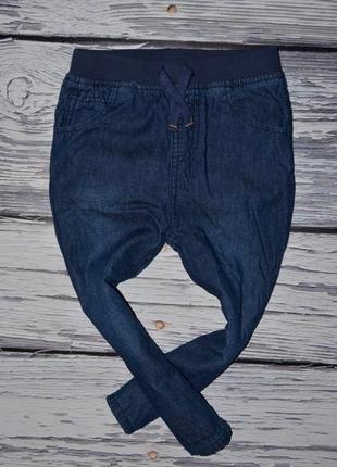 1 - 2 года 86 - 92 см фирменные джинсы скины для моднявок узкачи утеплены х/б подкладкой