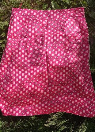 Monsoon юбка хлопок на запах  юбочка летняя орнамент мандала2 фото