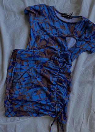 Платье с драпировкой3 фото