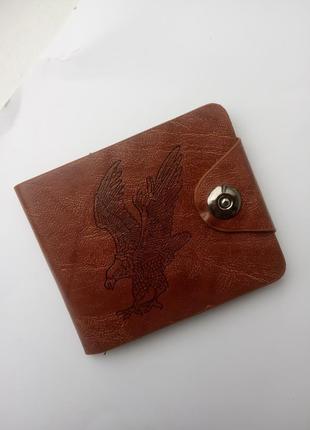 Гаманець портмоне чоловіче компактний гаманець візитниця