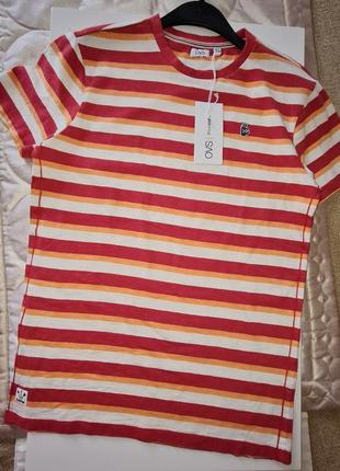 Ovs футболка смужка 12-13р