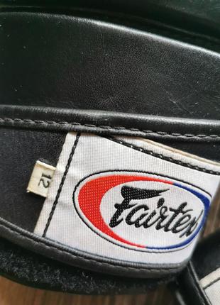 Боксерські рукавички fairtex 12 розмір6 фото