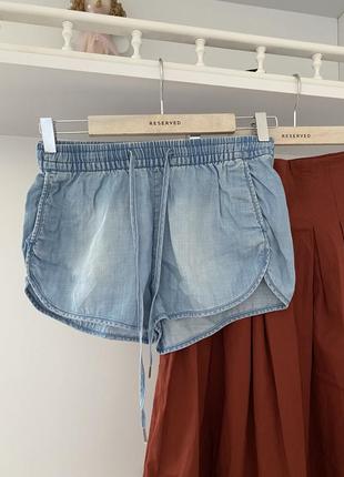 Джинсовые шорты h&m