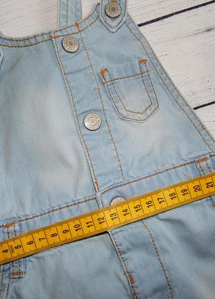 Стильный джинсовый сарафан от kappahl,на девочку 12-18 мес. 86 рост.3 фото