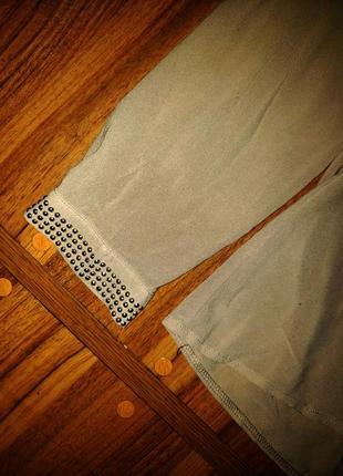 Классическая бежевая блузка с длинным рукавом liuli7 фото