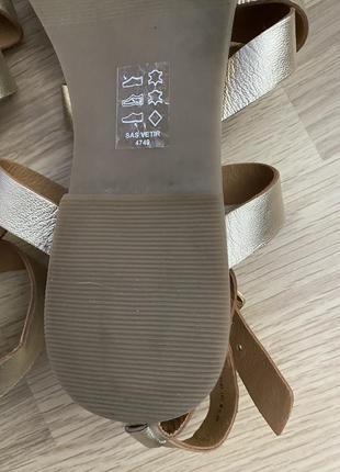 Босоножки сандалии кожаные новые gemo 39 размер9 фото