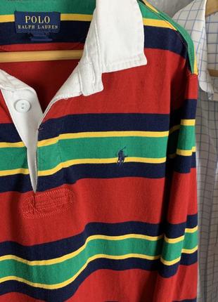 Лонгслів-поло підлітковий polo ralph lauren5 фото