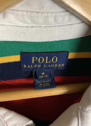 Лонгслів-поло підлітковий polo ralph lauren8 фото