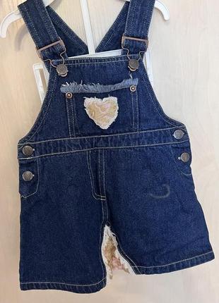 Джинсовий сарафан smile на 1-2 роки