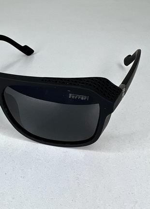 Солнцезащитные очки с шорами чёрные с поляризацией3 фото