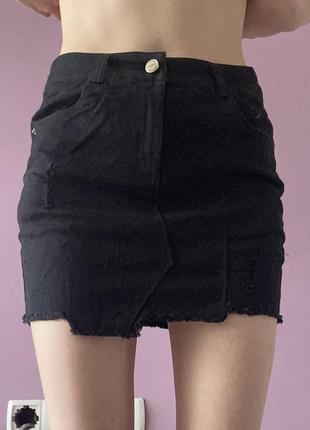 Джинсовая юбка / джинсовая спідниця