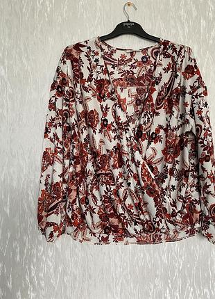 Нарядная блузка большого размера 20