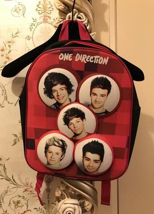 Небольшой объёмный молодежный рюкзак one direction