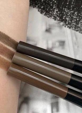 Карандаш и гель для бровей parisa eyebrow dual fantasy 2 в 1 ed-01. 1 и 3 тон.