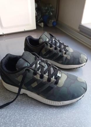 Кроссовки adidas zx flux torsion military