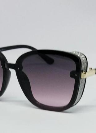 Jimmy choo модні жіночі сонцезахисні окуляри сіро бузковий градієнт1 фото