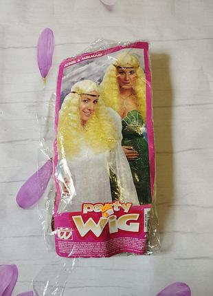 Парик русалочки или ангела, длинные волосы блонд,бренд widmann