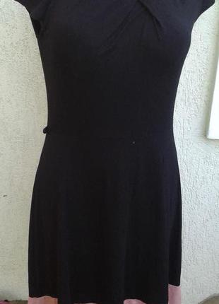 Легка чорна сукня р40 anna field
