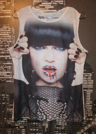 Принтованый крутой топ! atmosphere