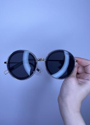 Круглі окуляри сонцезахисні dior