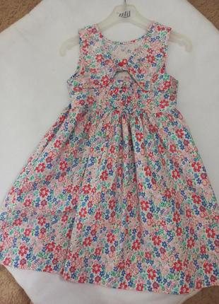 Літня сукня з вирізом на спинці1 фото